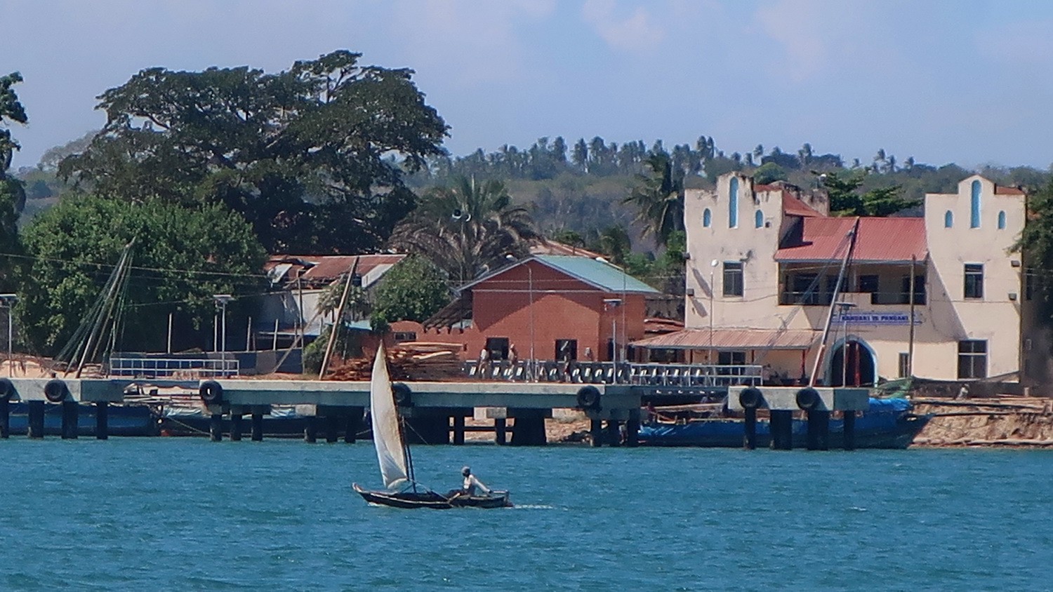 Waterfront of Pangani